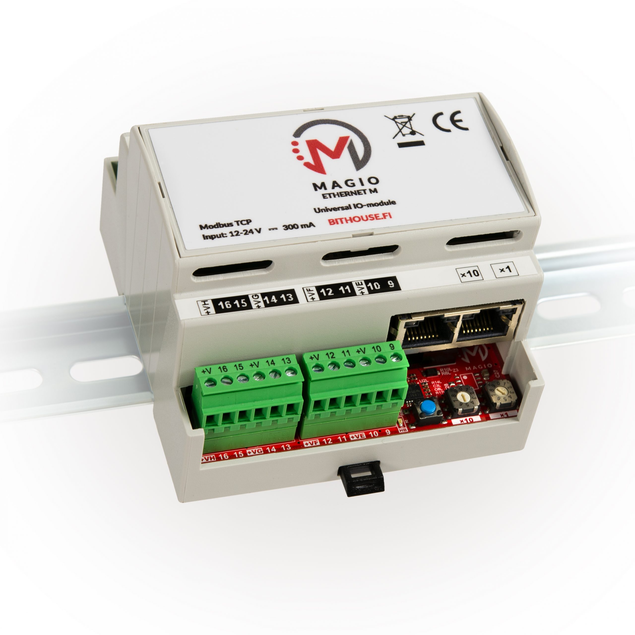 Bithouse Modbus Ethernet I/O-modul